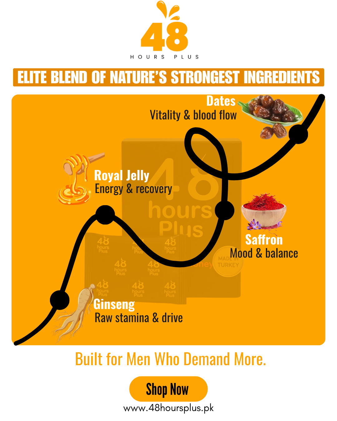 48 Hours Plus – Supreme Herbal Boost