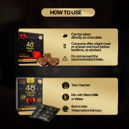 Discovery Pack : Ginseng Chocolate + Ginseng Honey Sachets