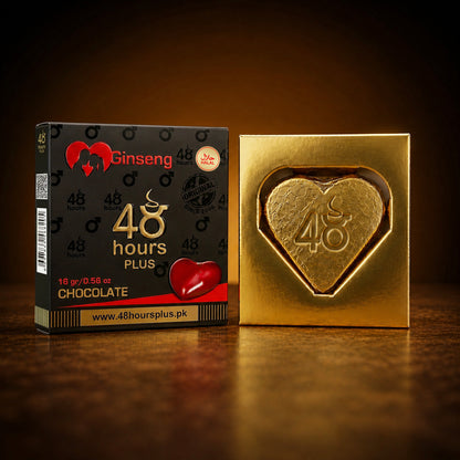 48 Hours Plus | Ginseng Chocolate - 3 Pack