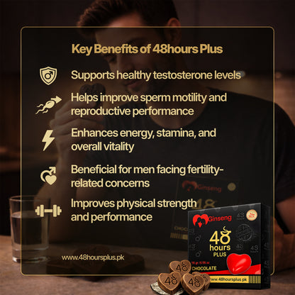 48 Hours Plus | Ginseng Chocolate