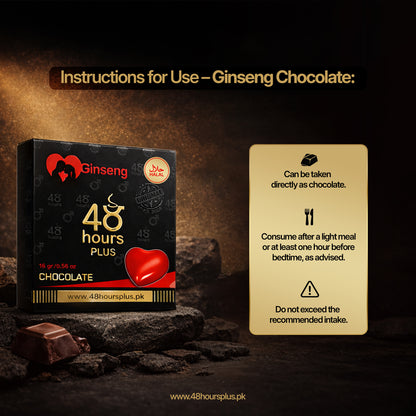 48 Hours Plus | Ginseng Chocolate